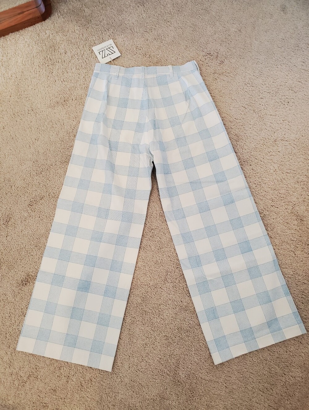 NWT SZ Blockprints Disco Pants In Weave Print - Picture 5 of 5